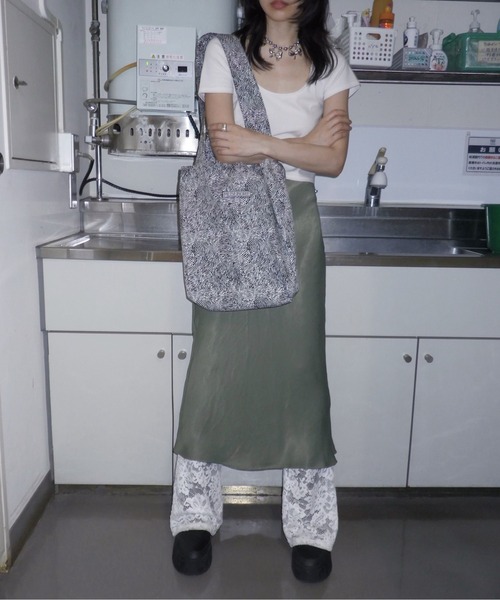 「musubore」 トートバッグ FREE ブラック レディース_画像6