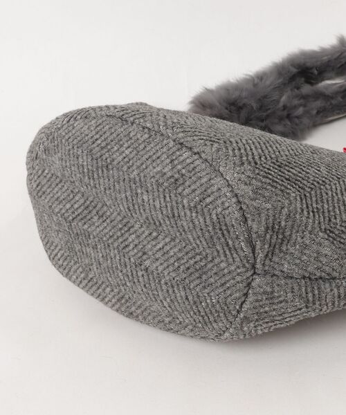 「KIRALY」 リボントートバッグ - グレー レディース_画像3