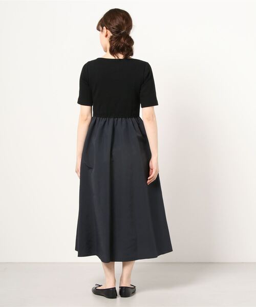 「kaene」 ドッキングワンピース 38 ブラック レディース_画像3