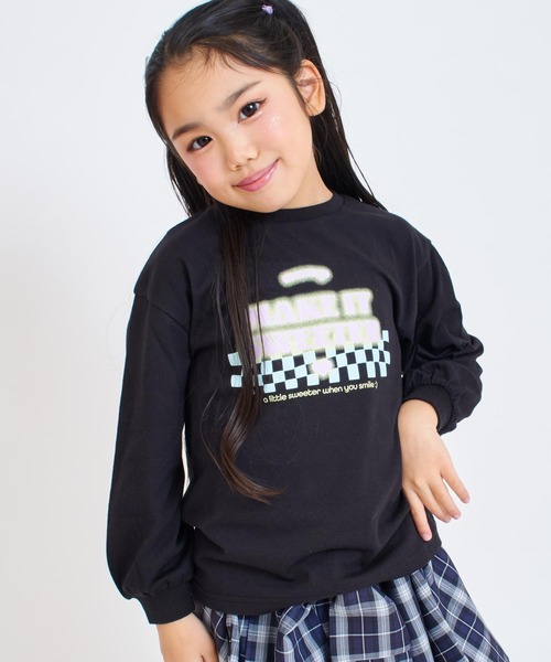 ANAP kids（アナップキッズ） tシャツ ダイナーロゴプリントロンT