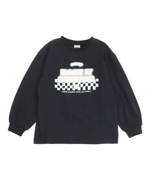 ANAP kids（アナップキッズ） tシャツ ダイナーロゴプリントロンT