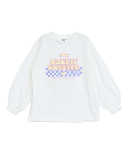 ANAP kids（アナップキッズ） tシャツ ダイナーロゴプリントロンT