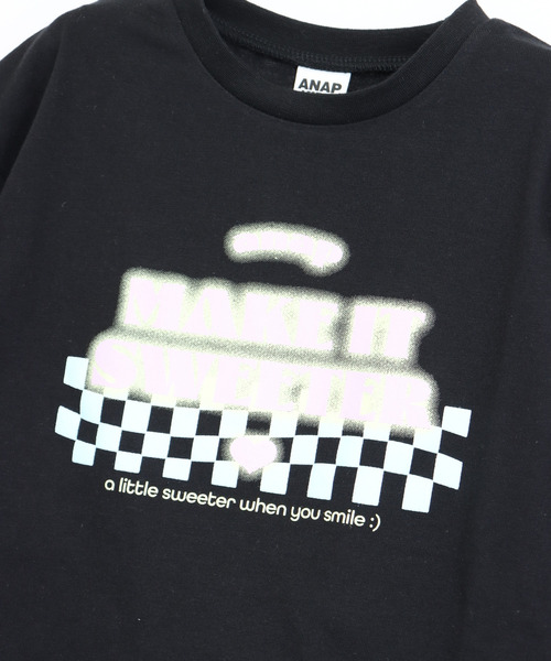 ANAP kids（アナップキッズ） tシャツ ダイナーロゴプリントロンT