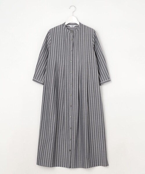 J.PRESS（J.プレス） ワンピース TC ハイカウントストライプ シャツ