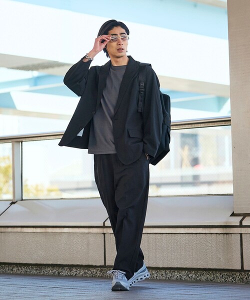 FREAK’S STORE テーラードジャケット パンツ セットアップ 古着 FREAK'S STORE（フリークスストア） セットアップ リラックスフィット