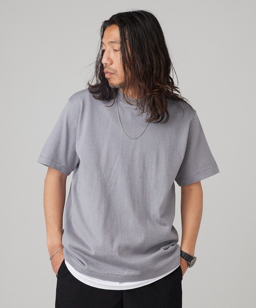 Hanes（ヘインズ） tシャツ T-SHIRTS KURO/MOKU クルーネック 半袖T