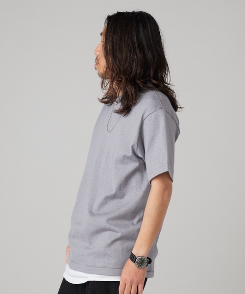 Hanes（ヘインズ） tシャツ T-SHIRTS KURO/MOKU クルーネック 半袖T
