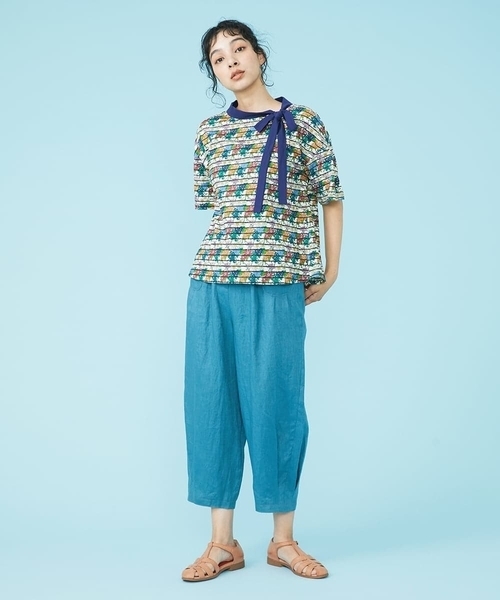 「Jocomomola」 半袖カットソー 40 ピンク レディース_画像6