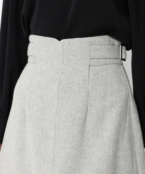 「MISCH MASCH」 ロングスカート S ライトグレー レディース_画像6