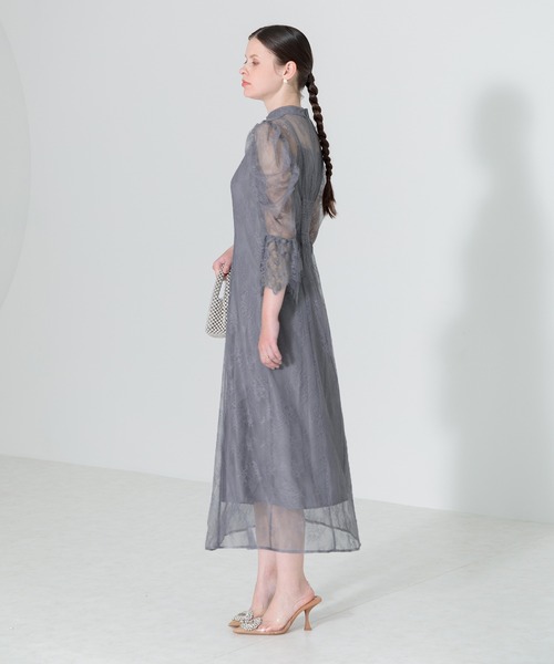 「Leja」 7分袖ワンピース SMALL ブルー レディースの画像