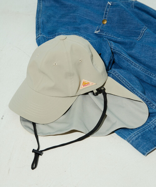 帽子 ハット 限定展開 KELTY × FREAK'S STORE/ケルティ 別注 ナイロン 日よけ キャップ（吸水速乾） レディースの画像