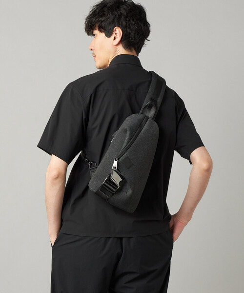 COMME CA MEN（コムサメン） ウエストポーチ 「COMME CA MEN BLACK