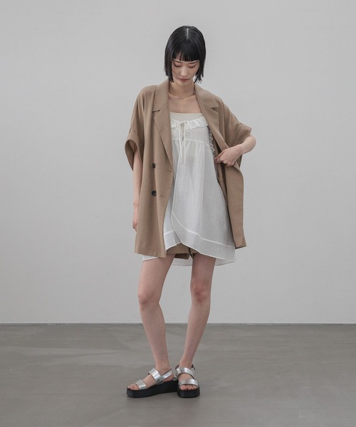 LOWRYS FARM（ローリーズファーム） キャミソール フリルチュニック