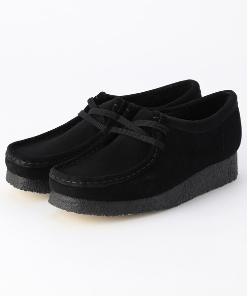 CLARKS Wallabee モカシン 黒 定価25,300 FREAK'S STORE（フリークスストア） デッキシューズ モカシン CLARKS