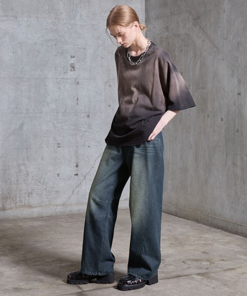 SERACE ワイドパンツ ジーンズ メンズ レディース : ZOZOTOWN Yahoo!店