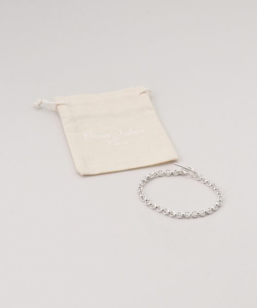 ブレスレット Nina＆Jules/ニナ・エ・ジュール Louise Chain Bracelet レディースの画像