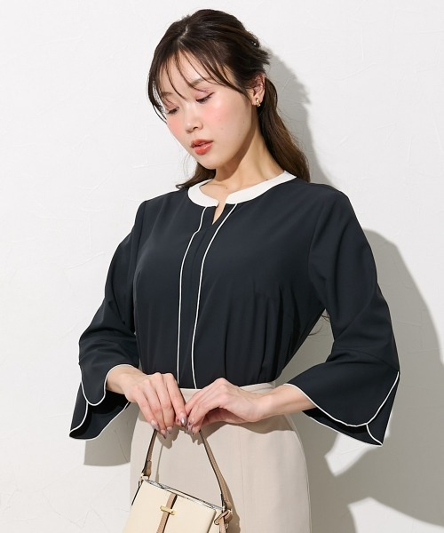 Nissen glamor（ニッセングラマー） ブラウス シャツ 「大きい胸専用 