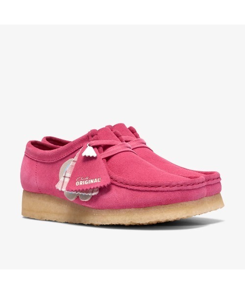 クラークス ワラビー（Clarks）（色：ピンク系）のおすすめ人気商品