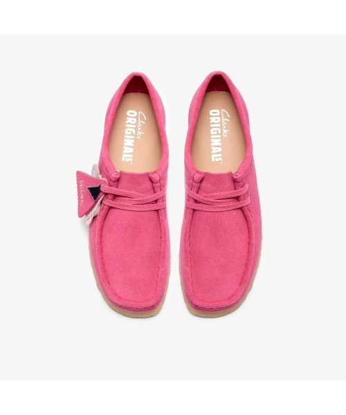 クラークス ワラビー（Clarks）（色：ピンク系）の商品一覧 通販