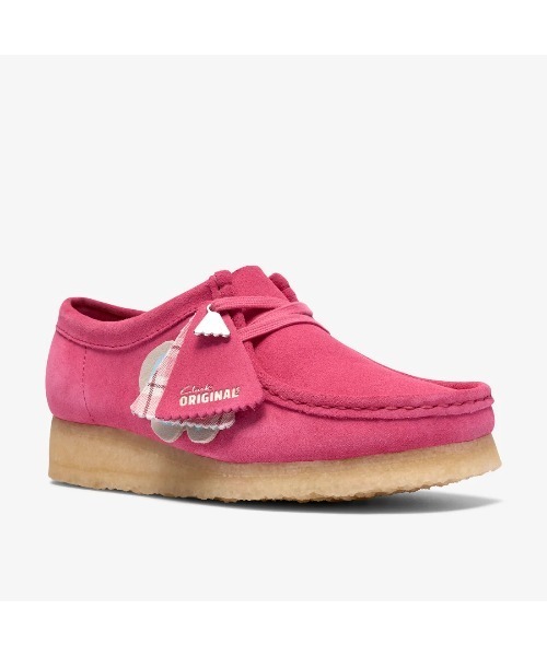 クラークス ワラビー（Clarks）（色：ピンク系）のおすすめ人気商品