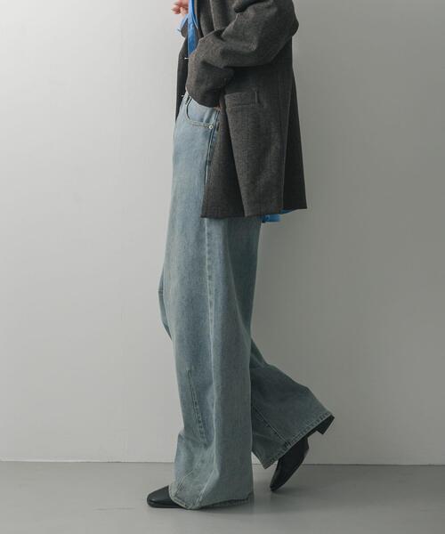 「SENSE OF PLACE by URBAN RESEARCH」 デニムパンツ MEDIUM ブルー レディース_画像6