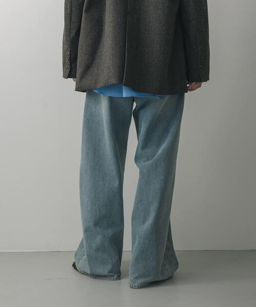 「SENSE OF PLACE by URBAN RESEARCH」 デニムパンツ MEDIUM ブルー レディース_画像7