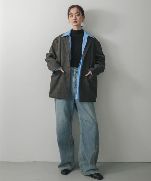 「SENSE OF PLACE by URBAN RESEARCH」 デニムパンツ MEDIUM ブルー レディース_画像8