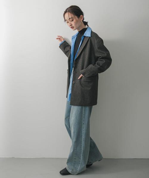 「SENSE OF PLACE by URBAN RESEARCH」 デニムパンツ MEDIUM ブルー レディース_画像9