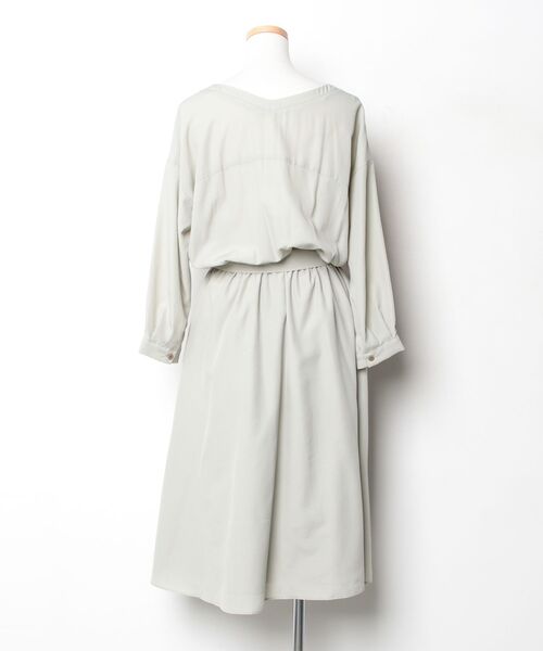 「PROPORTION BODY DRESSING」 長袖ワンピース 3 グリーン レディース_画像2