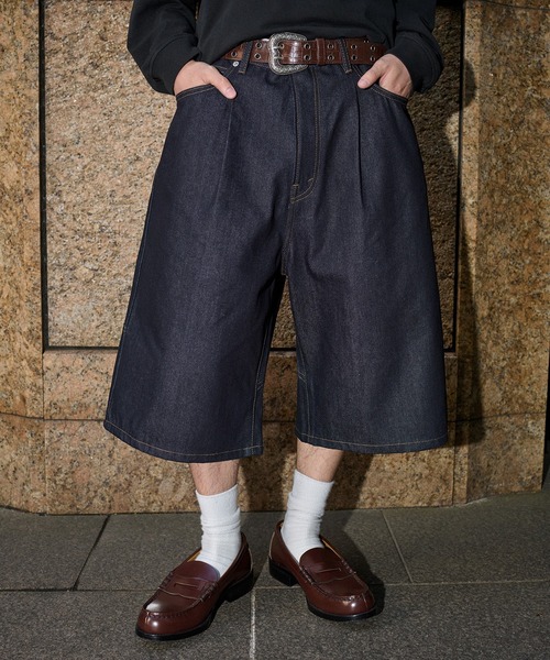 kutir（クティール） ワイドパンツ ジーンズ PANEL DESIGN RIGID BAGGY 