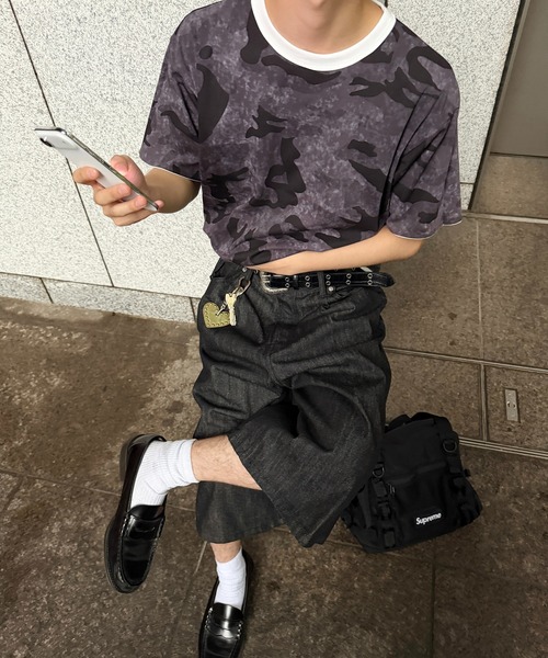 kutir（クティール） ワイドパンツ ジーンズ PANEL DESIGN RIGID BAGGY 