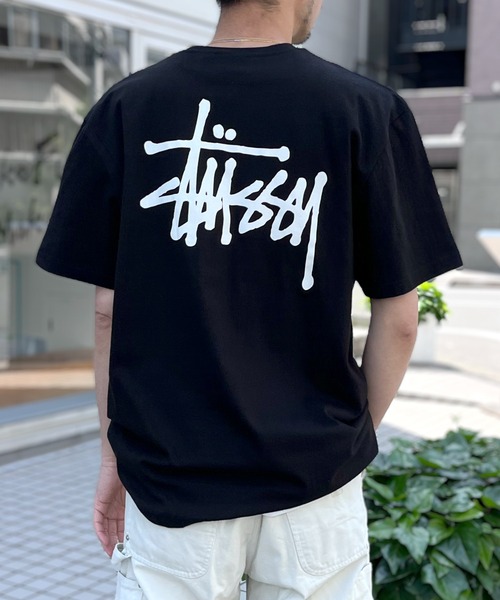 STUSSY（ステューシー） tシャツ BASIC LOGO HALF T-SHIRTS ロゴ 半袖