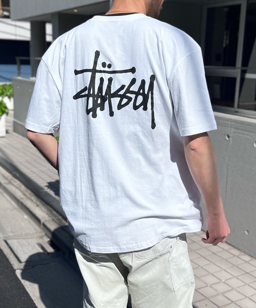 STUSSY（ステューシー） tシャツ BASIC LOGO HALF T-SHIRTS ロゴ 半袖