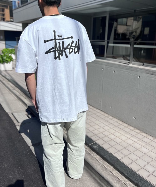 STUSSY（ステューシー） tシャツ BASIC LOGO HALF T-SHIRTS ロゴ 半袖