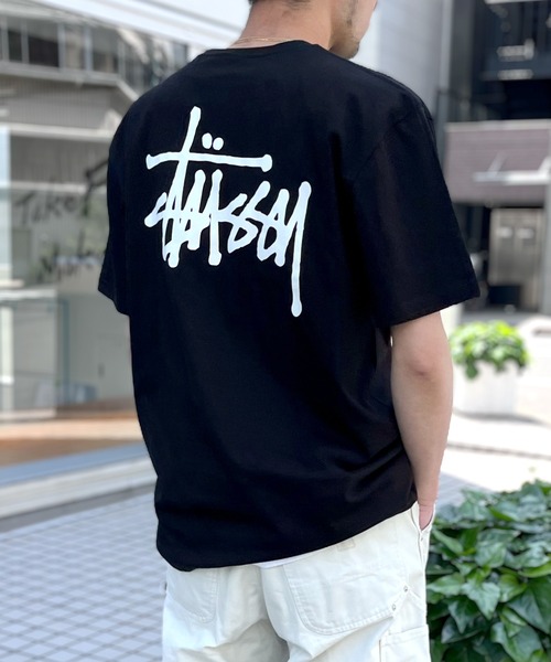 STUSSY（ステューシー） tシャツ BASIC LOGO HALF T-SHIRTS ロゴ 半袖