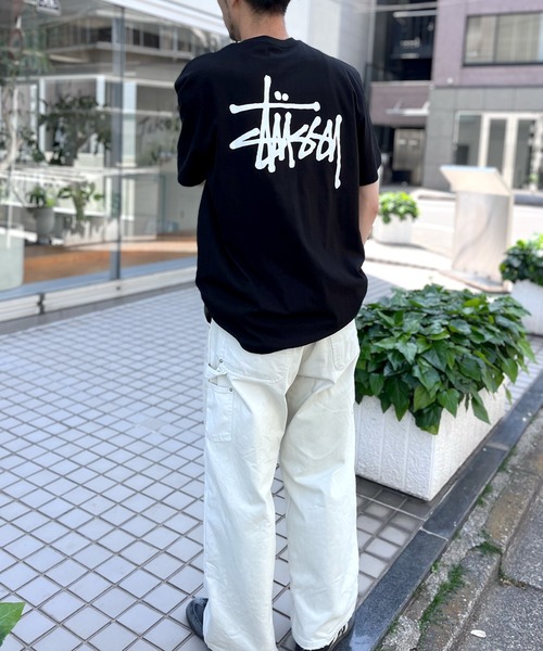 STUSSY（ステューシー） tシャツ BASIC LOGO HALF T-SHIRTS ロゴ 半袖
