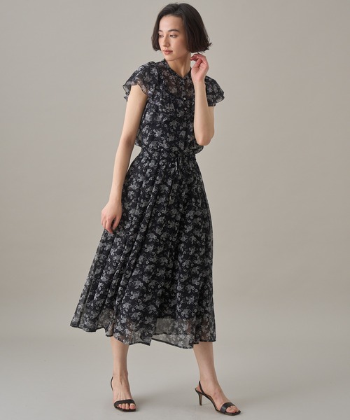 ANAYI（アナイ） ノースリーブブラウス 38 グリーン レディース