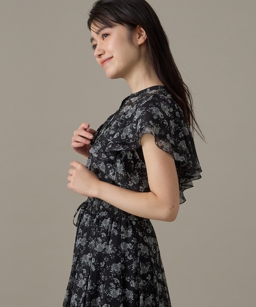 ANAYI（アナイ） ノースリーブブラウス 38 グリーン レディース