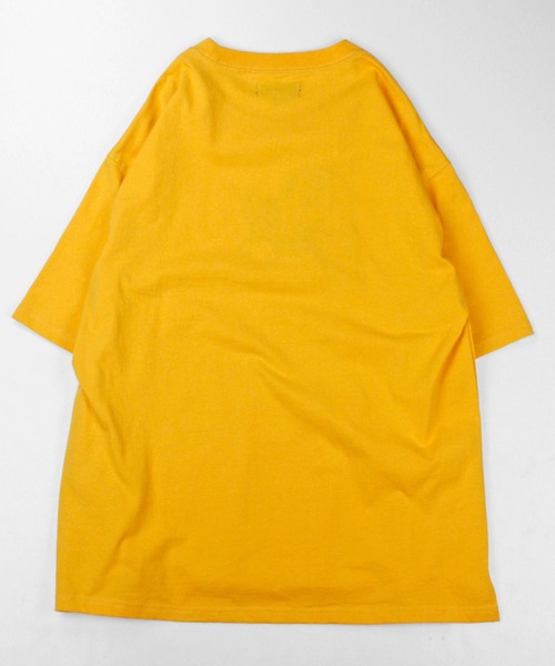 「GALFY」 半袖Tシャツ L イエロー メンズ_画像4