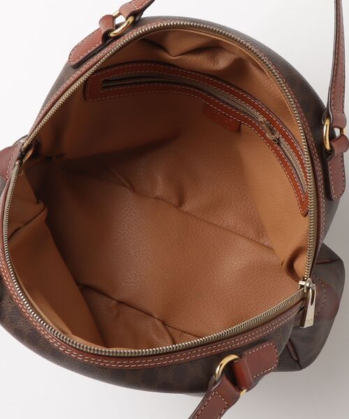 CELINE ダークブラウン ハンドバッグ CELINE（セリーヌ） ハンドバッグ - ブラウン レディース : ZOZOTOWN
