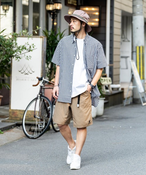「KANGOL」 ショートパンツ L マスタード メンズ_画像7