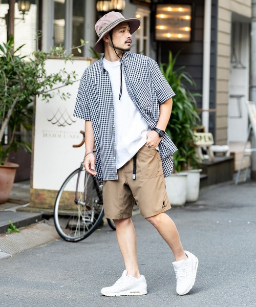 「KANGOL」 ショートパンツ L マスタード メンズ_画像8