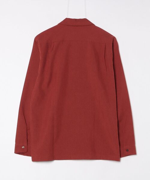 「JOURNAL STANDARD relume」 長袖シャツ MEDIUM オレンジ メンズ_画像2