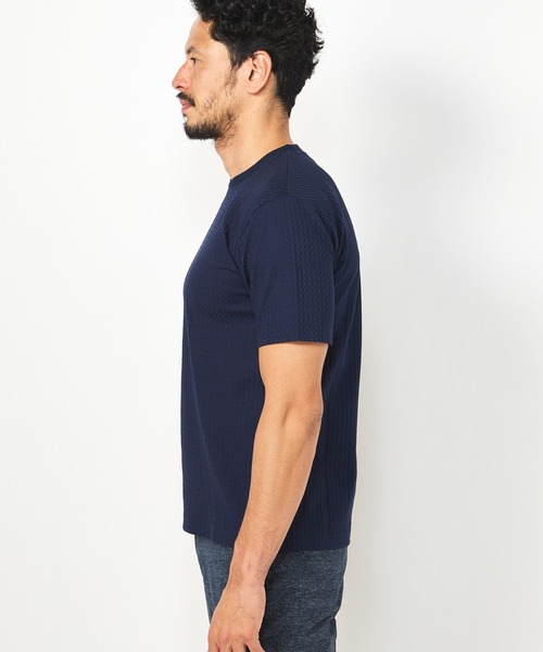 「MEN'S BIGI」 半袖Tシャツ 03 ベージュ メンズ_画像2