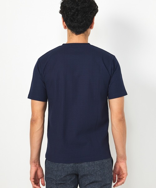 「MEN'S BIGI」 半袖Tシャツ 03 ベージュ メンズ_画像3