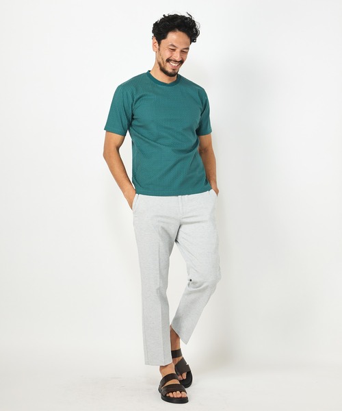 「MEN'S BIGI」 半袖Tシャツ 03 ベージュ メンズ_画像6