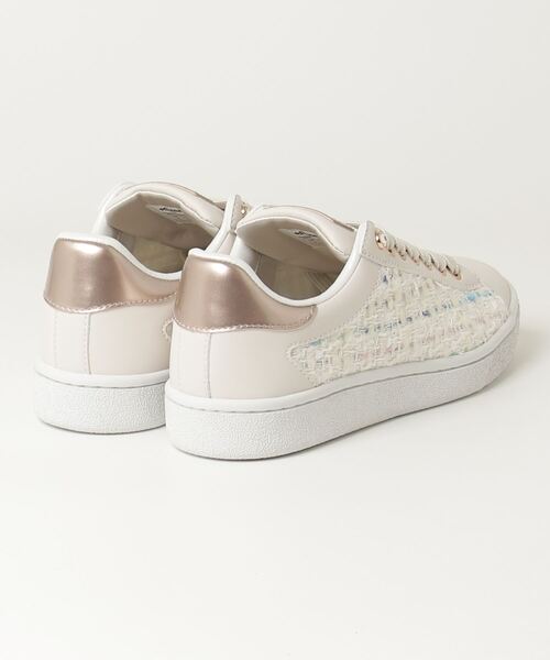 「+diana」 ローカットスニーカー 23.5cm アイボリー レディース_画像2