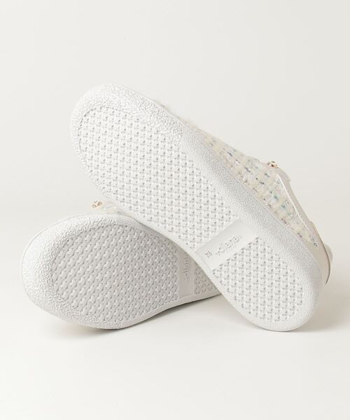 「+diana」 ローカットスニーカー 23.5cm アイボリー レディース_画像3