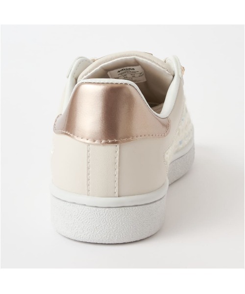 「+diana」 ローカットスニーカー 23.5cm アイボリー レディース_画像4