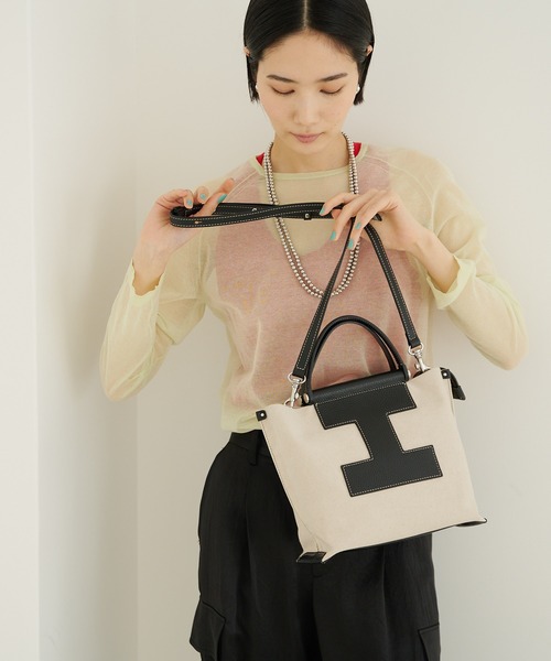 「IACUCCI」 2WAYバッグ - キャメル レディース_画像8